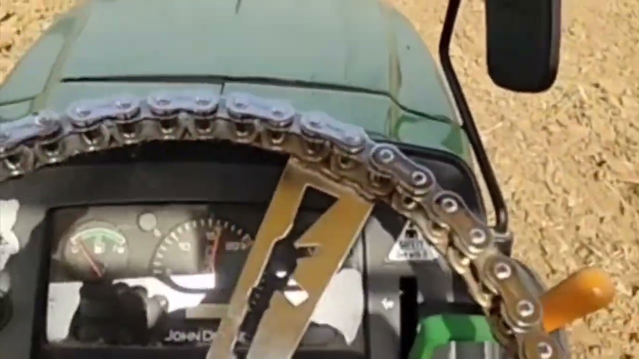 John Deere 5039 💚 8x8 ki हैरो । 2 high,⚙️⚙️