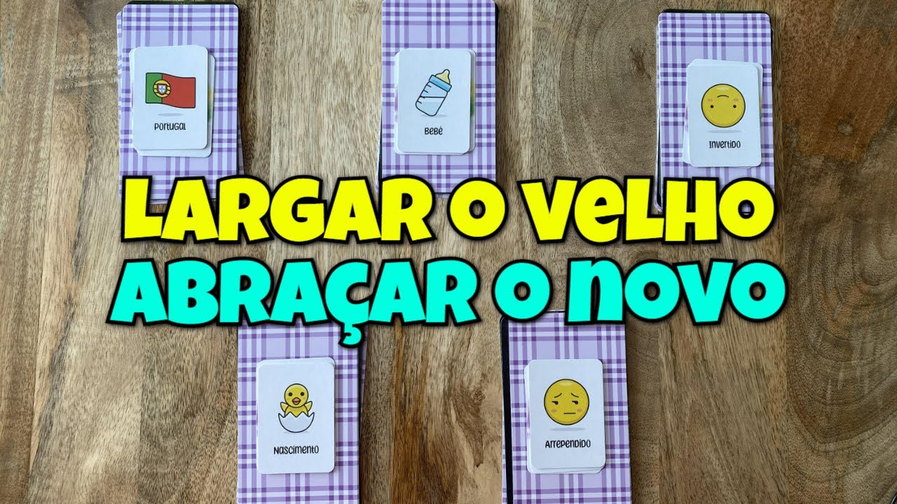 Largar o Velho e Abraçar o Novo 💛 Escolha Uma Opção 💛 Leitura Tarot Oráculos