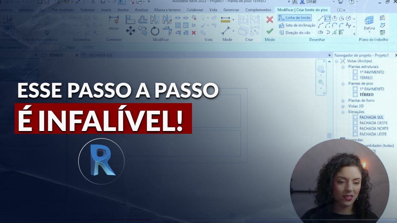 O PASSO A PASSO PARA FAZER UMA PLANTA BAIXA NO REVIT