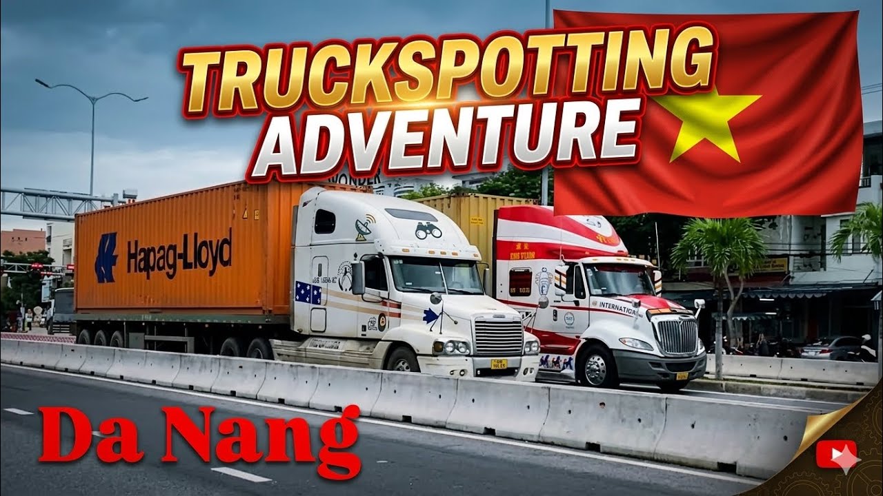 🇻🇳 Truckspotting in Đà Nẵng City (Vietnam Nov 2023)