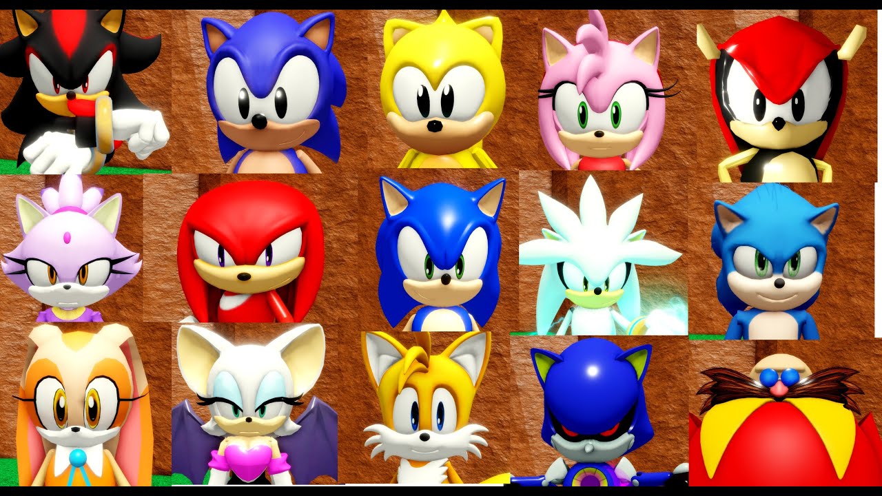 Sonic Ultra - All Characters and Maps (Sonic Roblox Fangame)