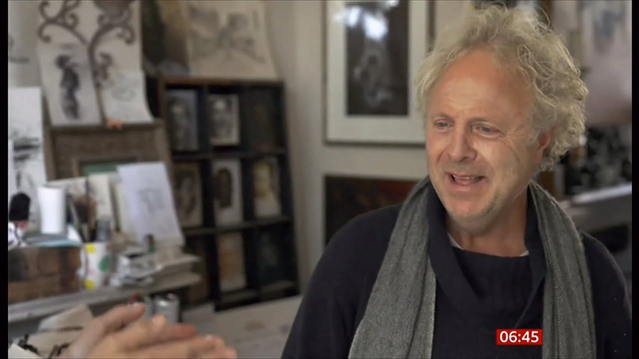 Charlie Mackesy interview this day (UK) 8/Oct/2025