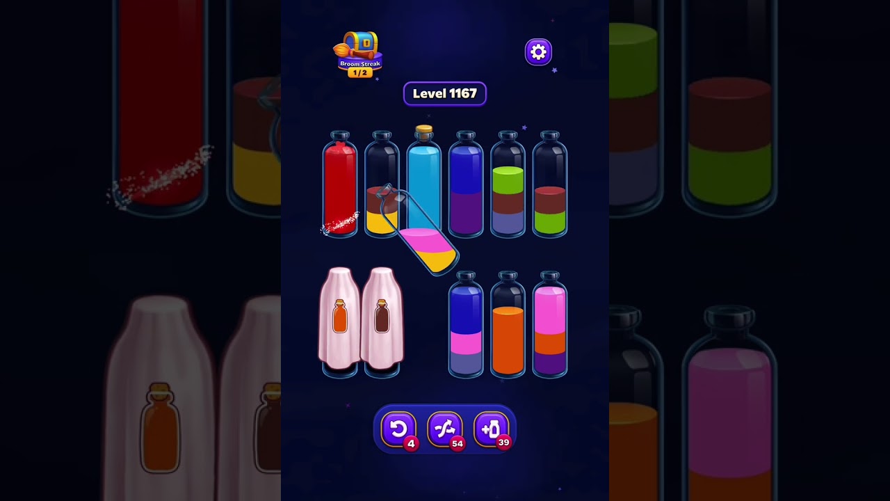 Magic Sort Level 1161-1162-1163–1164-1165-1166-1167-1168-1169-1170