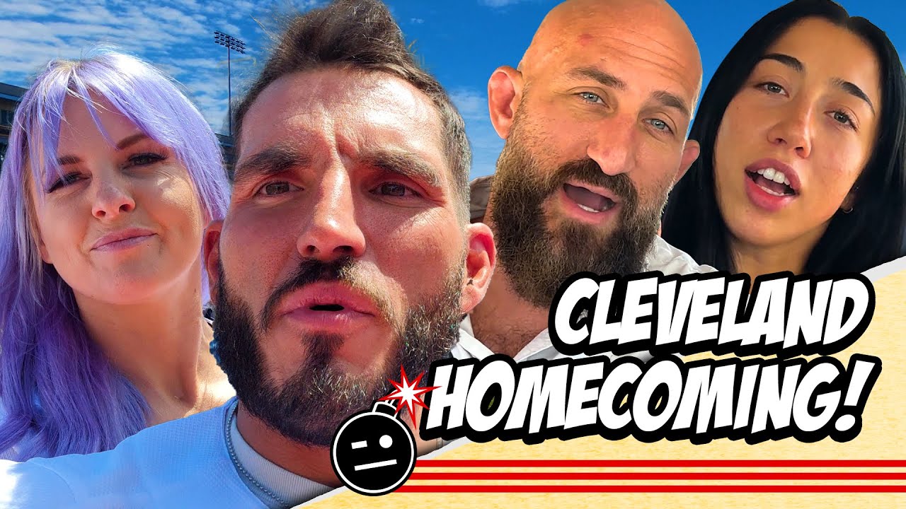 WE'RE IN A SOFTBALL GAME! || Louisville Smackdown & Cleveland Homecoming Vlog