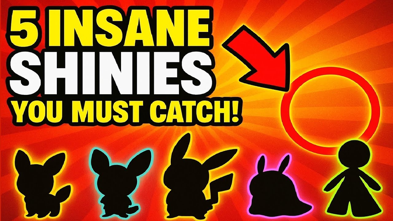 5 самых желанных блестящих покемонов в Pokémon LegendsZ-A – Литвик, Альфа Пикачу, Пичу, Гуми и Ра...
