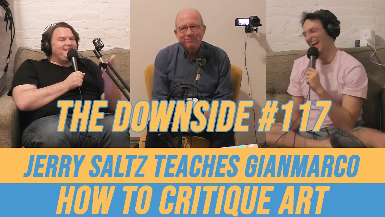 Jerry Saltz Teaches Gianmarco How To Critique Art