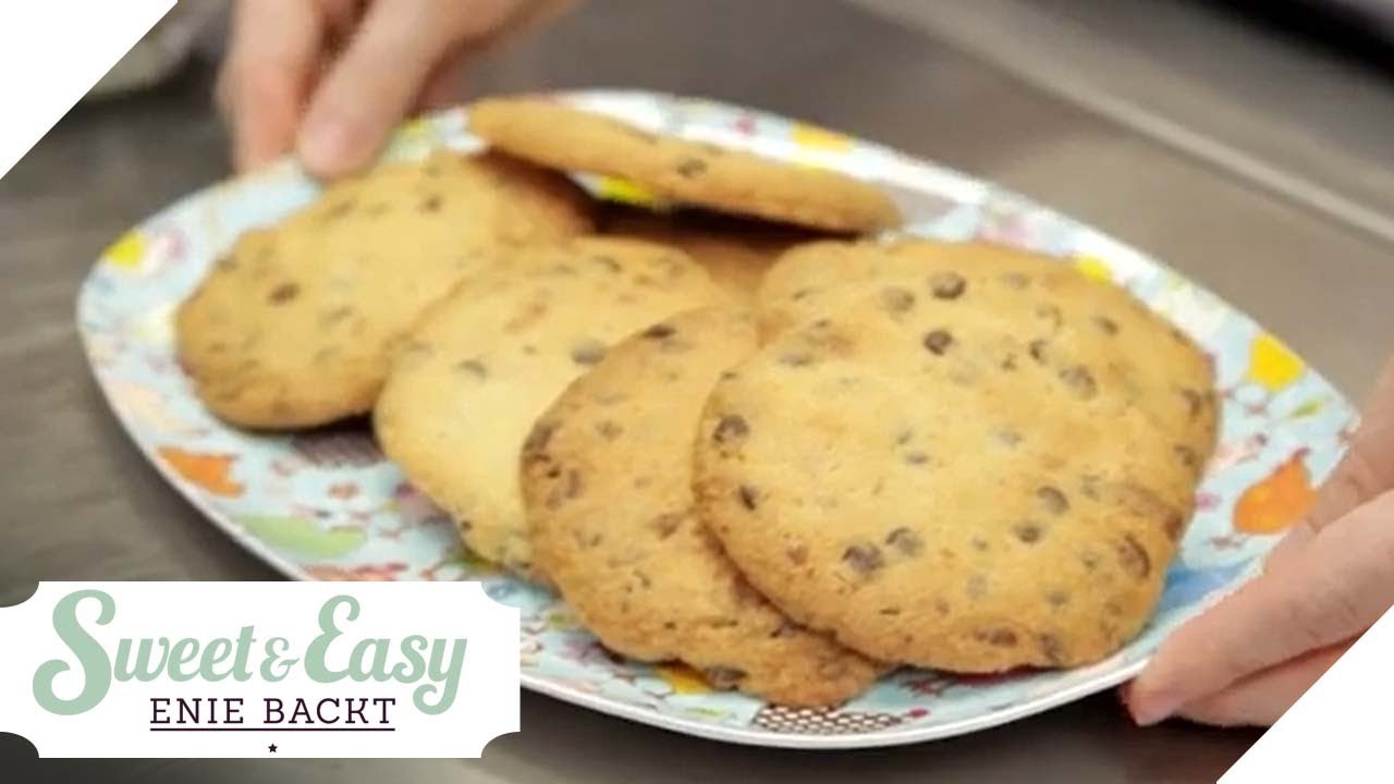 Anleitung f&uuml;r perfekte Schokocookies🍪 | Sweet & Easy - Enie backt | sixx