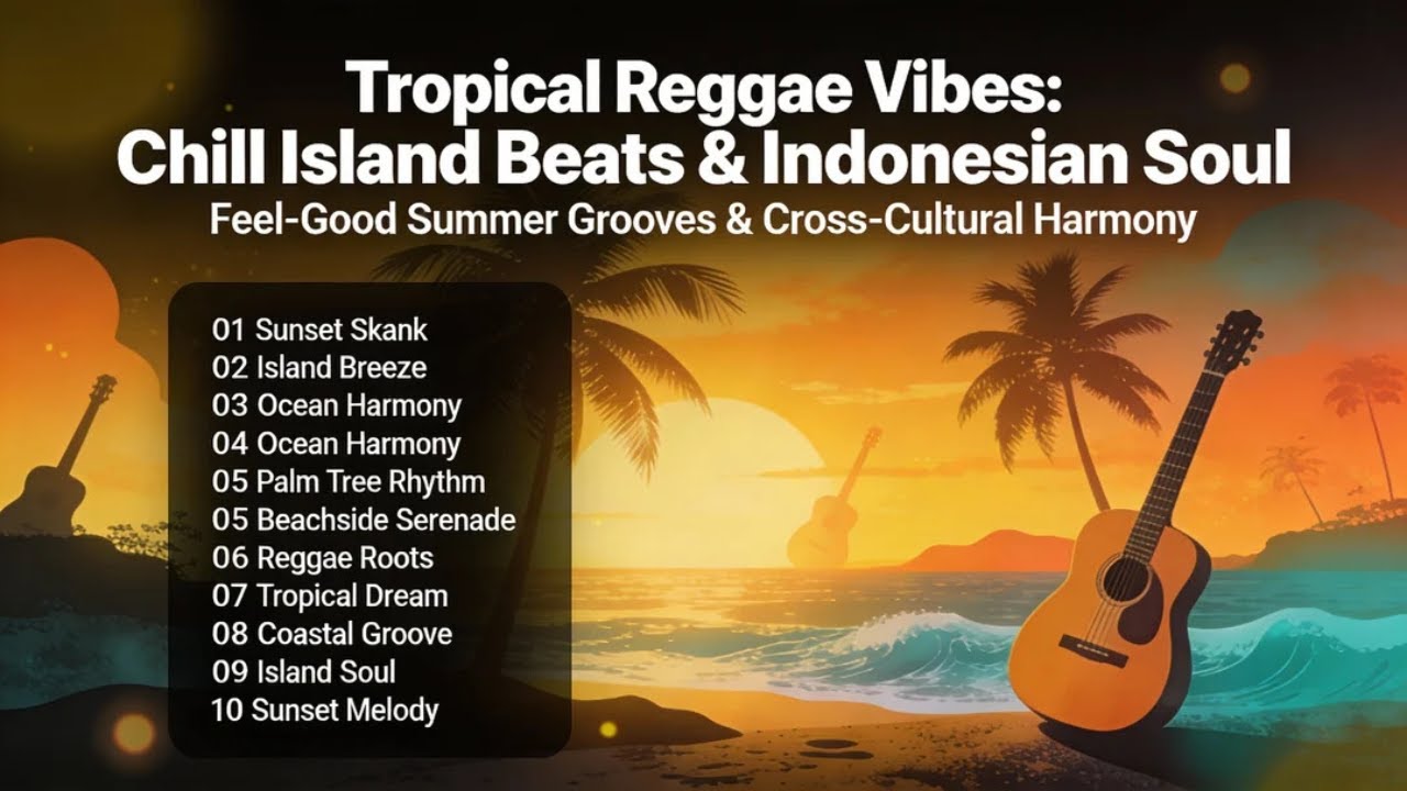 Coastal Dreams: Reggae Meets Indonesian Tropics in a Feel-Good Chill Summer Mix