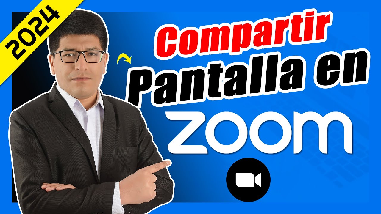 Cómo Compartir PANTALLA en Zoom Desde Laptop o Desde Computadora - 2024