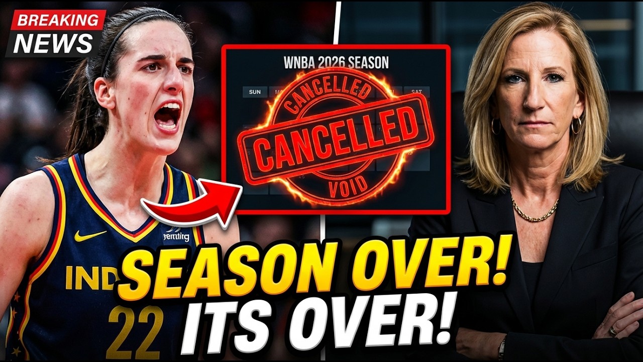 Кейтлин Кларк в ярости от того, что комиссар WNBA отменила весь сезон.