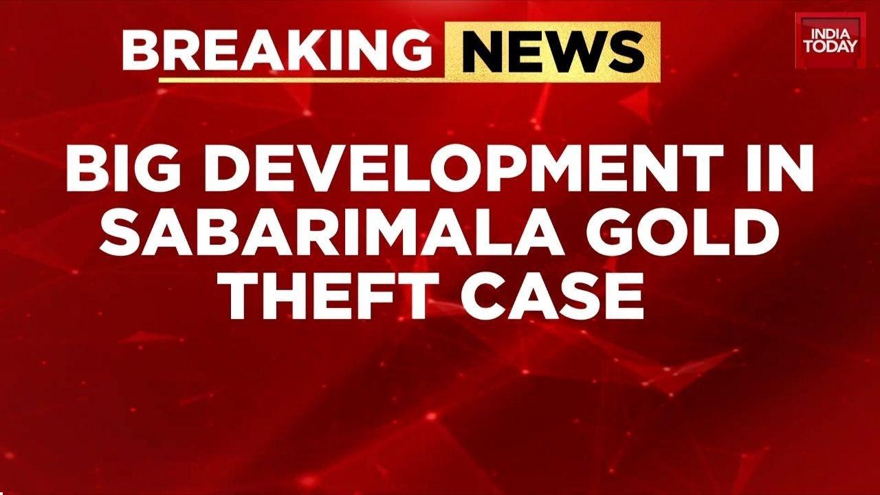 Sabarimala Gold Heist: SIT Detains Chief Priest in Theft Case, Family Under Scrutiny | India Today