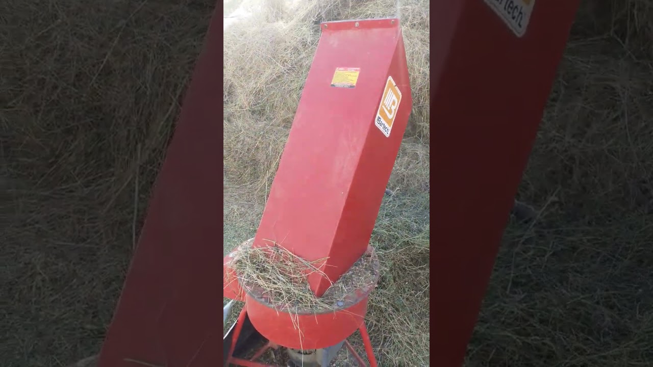 Bartech marka ot parçalama makinesi kullanim ve tanitimi