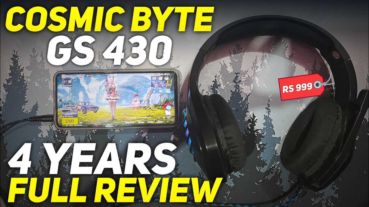 COSMIC BYTE GS430 GAMING HEADPHONES REVIEW 🔥 BEST HEADPHONES FOR GAMING UNDER 1000 IN 2024