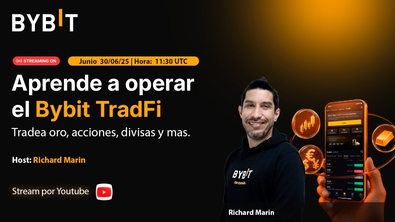 Aprende a operar el Bybit TradFi (Forex, divisas, Acciones)
