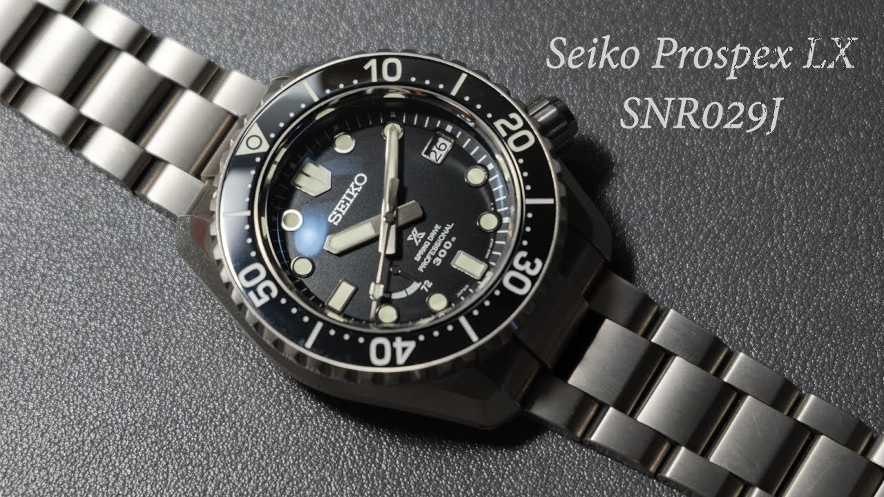 My Thoughts on the LX SNR029 Spring Drive | Seiko's Top of the Line Dive Watch