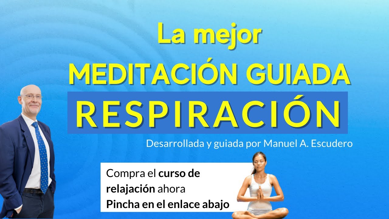 🍀 MEDITACIÓN POR RESPIRACIÓN: Ejercicios para eliminar Ansiedad, Nervios y Estrés 🧘‍♂️🙏