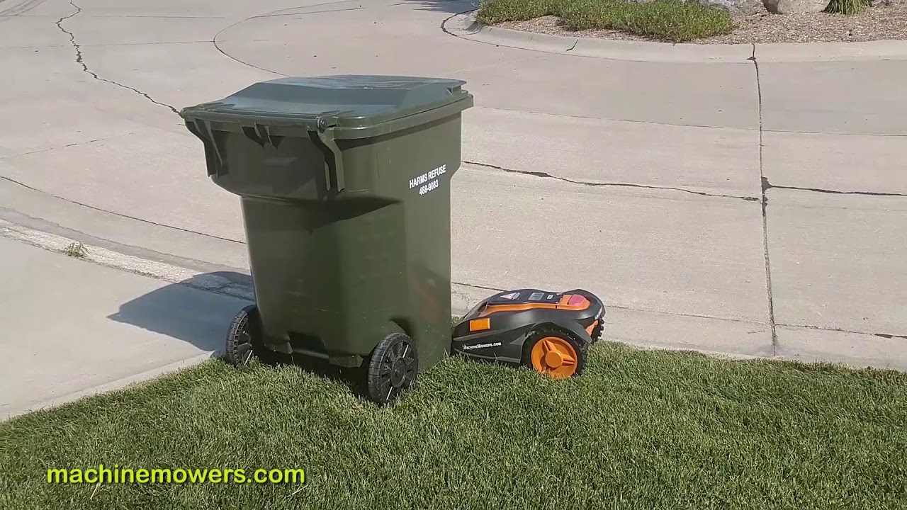 Trash Cans and the Perimeter Wire | Worx Landroid WG794 Troubleshooting Video Series - #15