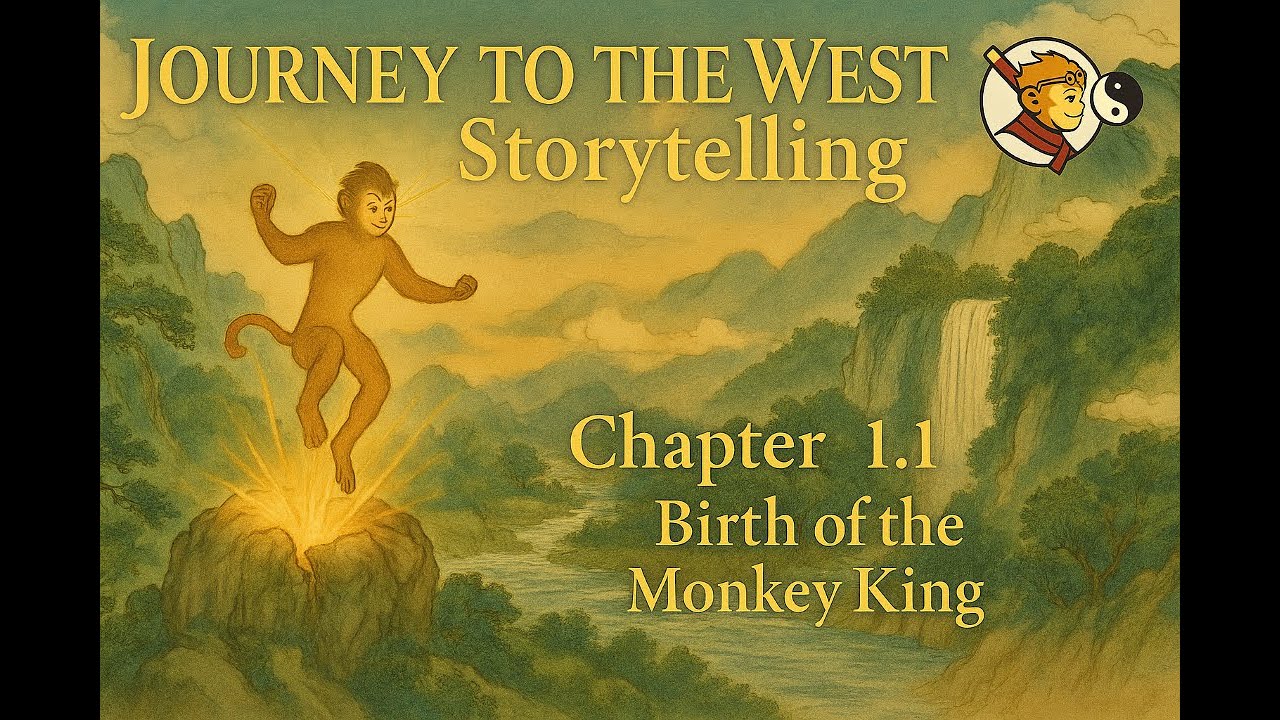 Journey to the West Explained | Storytelling Chapter 1.1 — Birth of the Monkey King