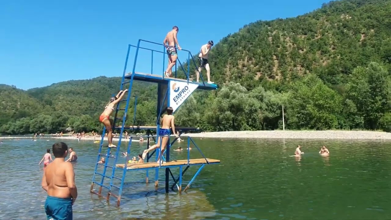 Rijeka Drina, Rajska plaza, Bratunac