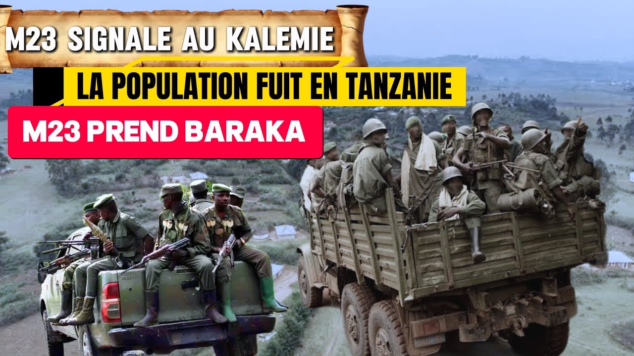 APRES PRISE DE BARAKA, AFC/M23 AUX PORTES DE KALEMIE, DES TIRS ATTENDUS