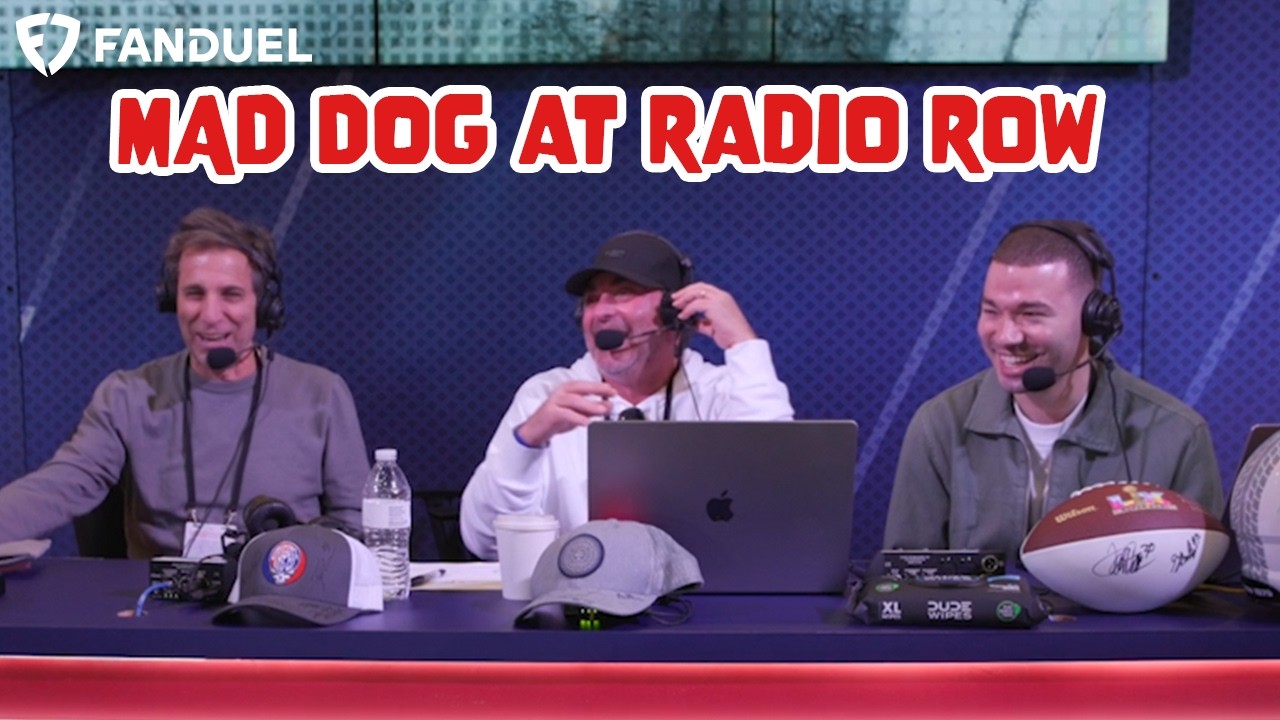 Mad Dog Christopher Russo Delivers Classic Rants Live From Radio Row | Stugotz and Company