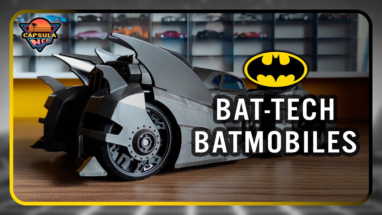 🦇 BATMOBILE 2 IN 1 E CRUSADER BAT-TECH SPIN MASTER - Unboxing & Review 🦇 