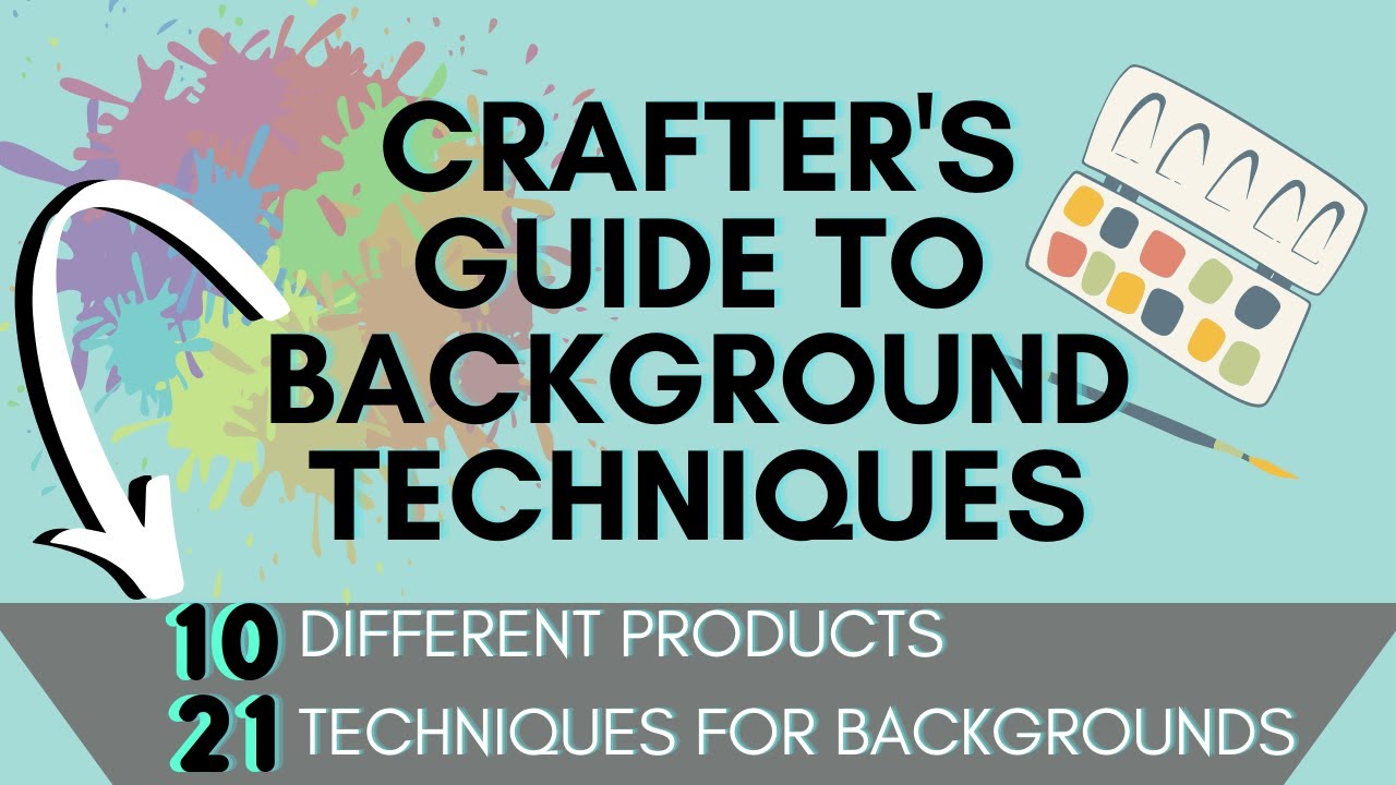 10 Different Mediums/21 Ways to Make Backgrounds! A Must See Compilation for Your Toolkit!