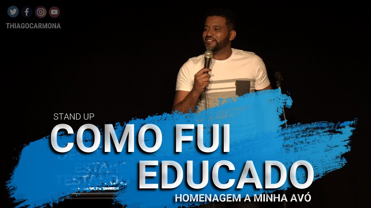 A MANEIRA ELEGANTE QUE MINHA AVÓ EDUCOU OS FILHOS E NETOS - Comédia Stand Up Thiago Carmona