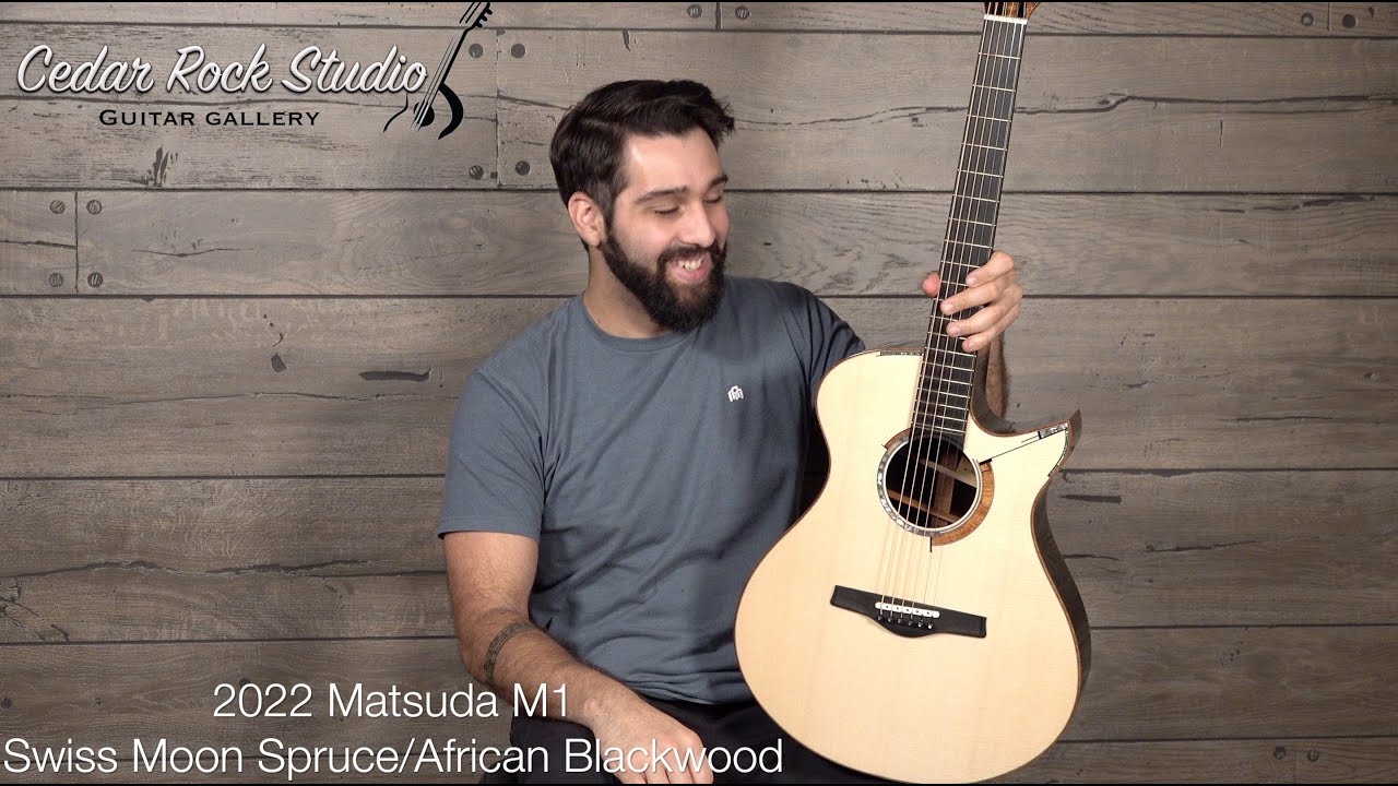 2022 Matsuda M1 (Swiss Moon/African Blackwood) played by Dustin Furlow