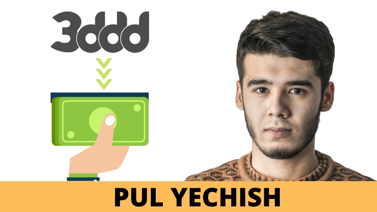 3DDD saytidan pul yechib olish.