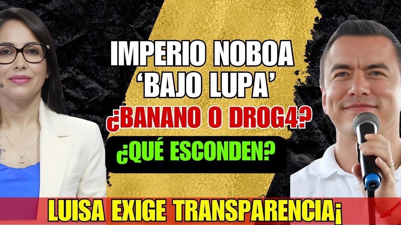 Noboa Trading': El NEGOCIO m&aacute;s C0RRUPTO de la historia