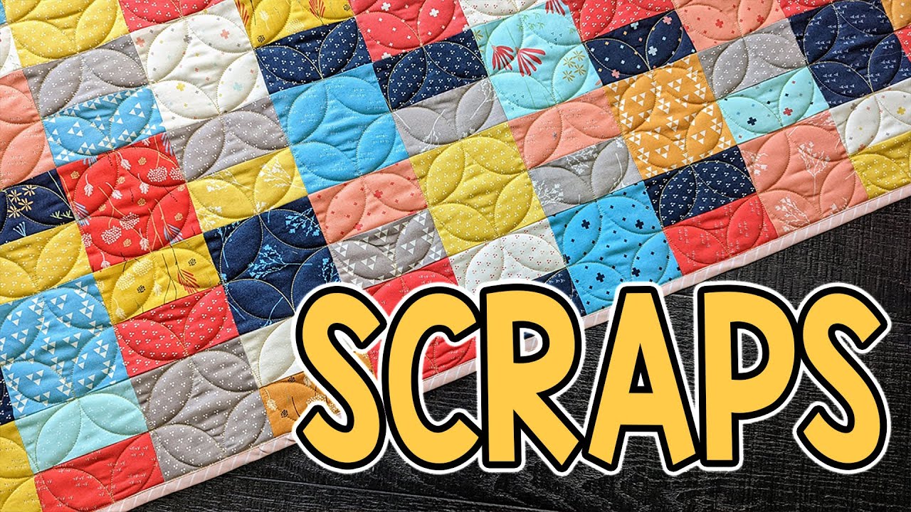 Perfect For Scraps or Charm Packs! | Mini Single Slice Table Runner