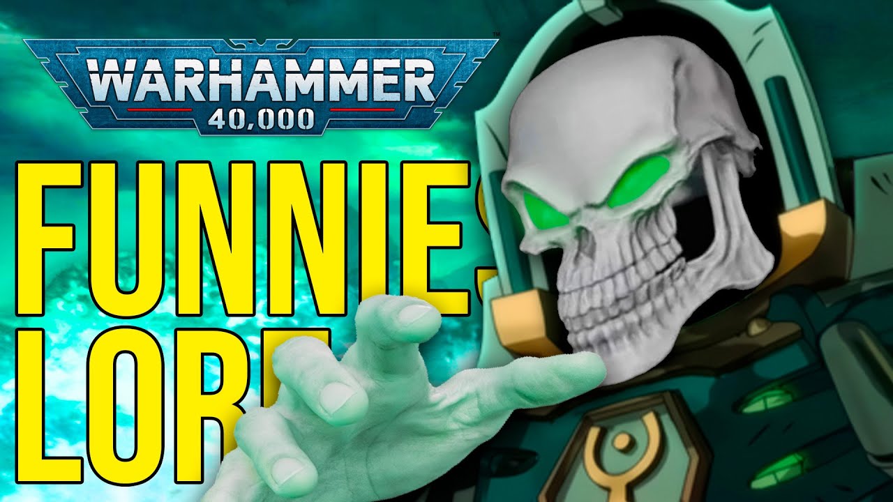 10 самых забавных фактов о Warhammer 40k!