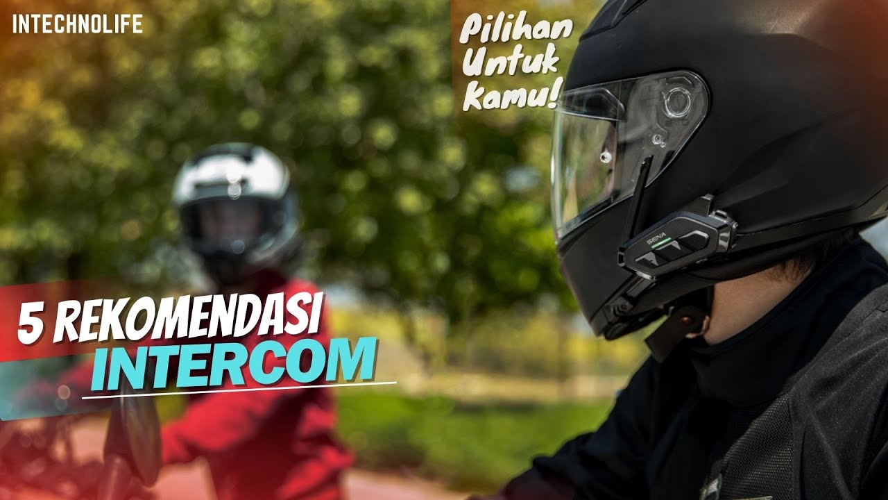 5 Rekomendasi INTERCOM HELM Terbaik  Harga Murah Kualitas Bagus !! Bisa Pairing Lebih dari 2  !!