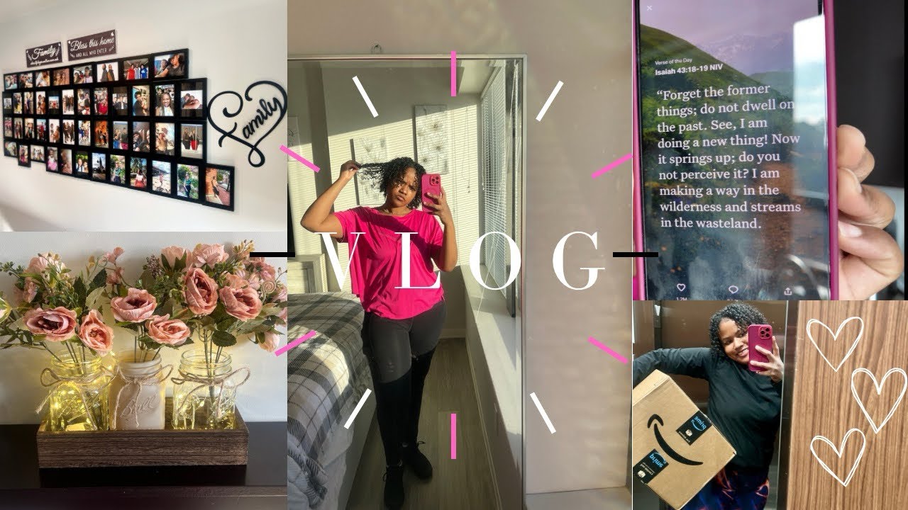 VLOG| do not dwell on the past God is doing new things+ opening packages+ new home decor+ more💕