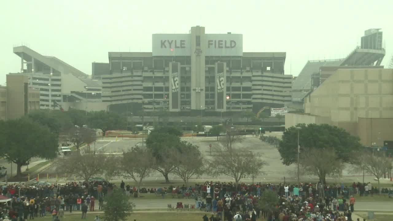 Kyle Field Implosion - Reed Arena (2nd Floor)