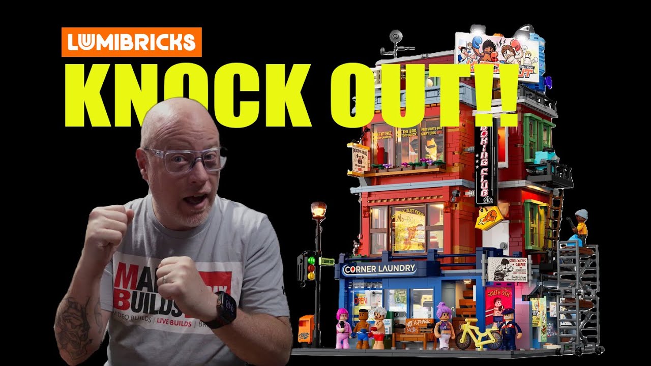 Боксерский клуб Lumibricks 19009 - Нокаут в стиле уличного фьюжена!!