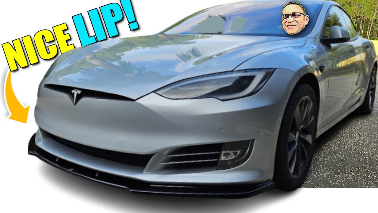TESLA Model S | Передний спойлер | Полное руководство по установке