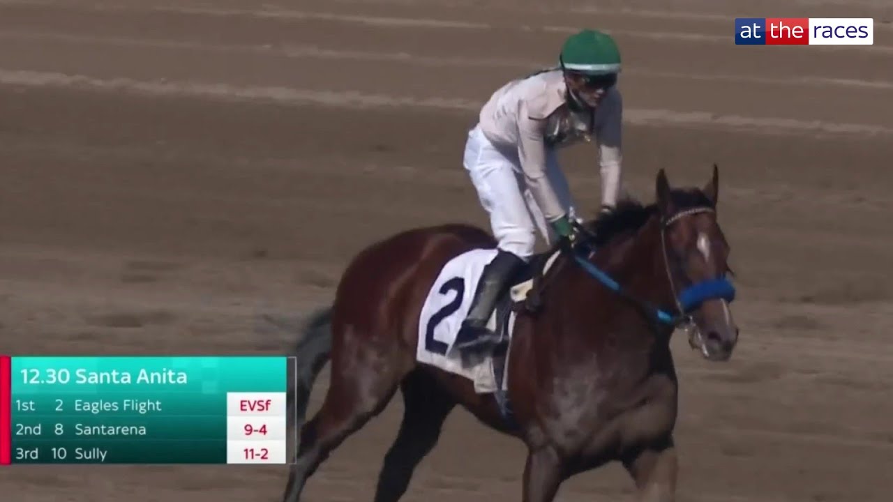 Some debut from Flightline's half-brother EAGLES FLIGHT at Santa Anita