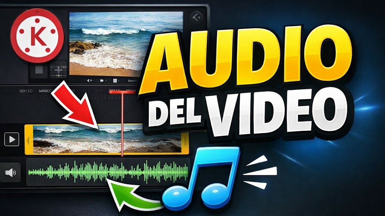 Como EXTRAER AUDIO de un video con Kinemaster