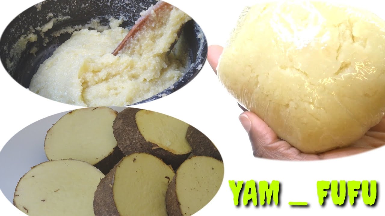 HOW TO PREPARE YAM FUFU | FRESH YAM FUFU |EASY WAY TO MAKE YAM FUFU |🇸🇱RECIPE | 2020 VLOG |