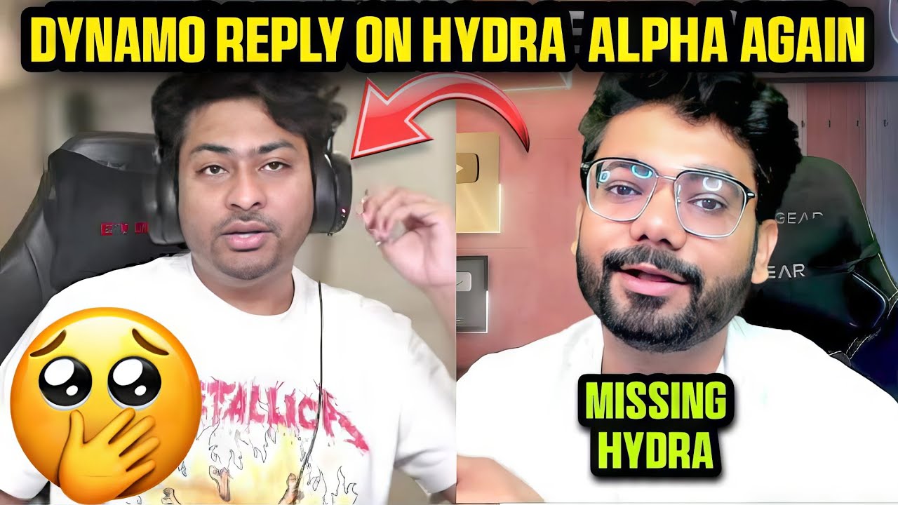 Dynamo Reply On Hydra Alpha Again? | Dynamo Reply On His Past Can't Repeat 🔁