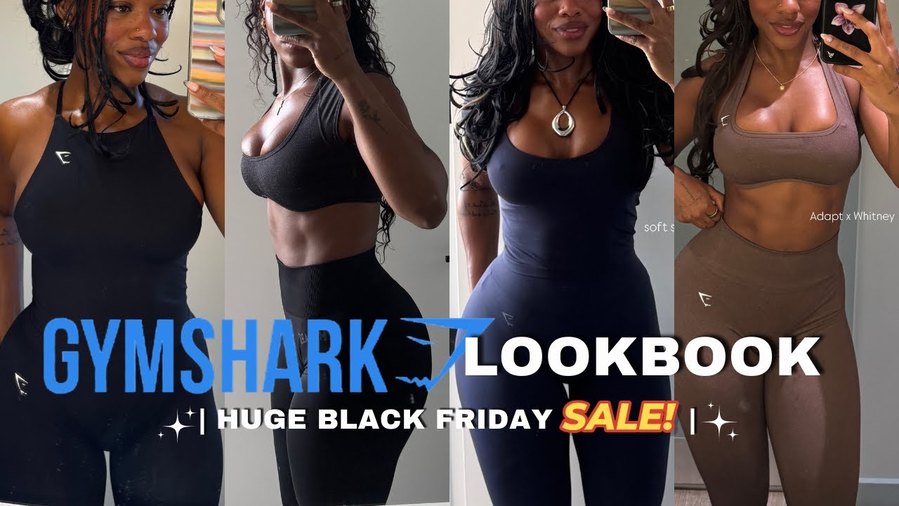 *лукбук* GYMSHARK от проверенной горячей девушки в спортзале