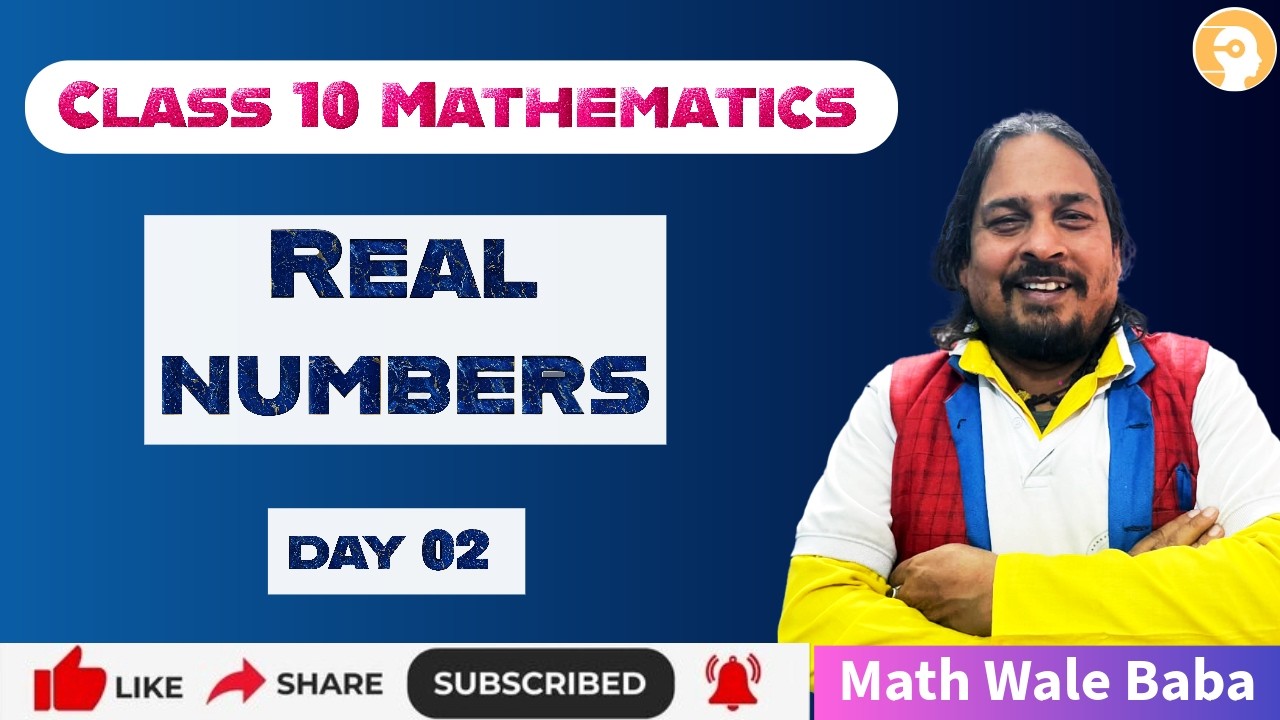 Day 02 | Real Numbers | Class 10 | Mathematics |  #creatorssuper30 #reasoning