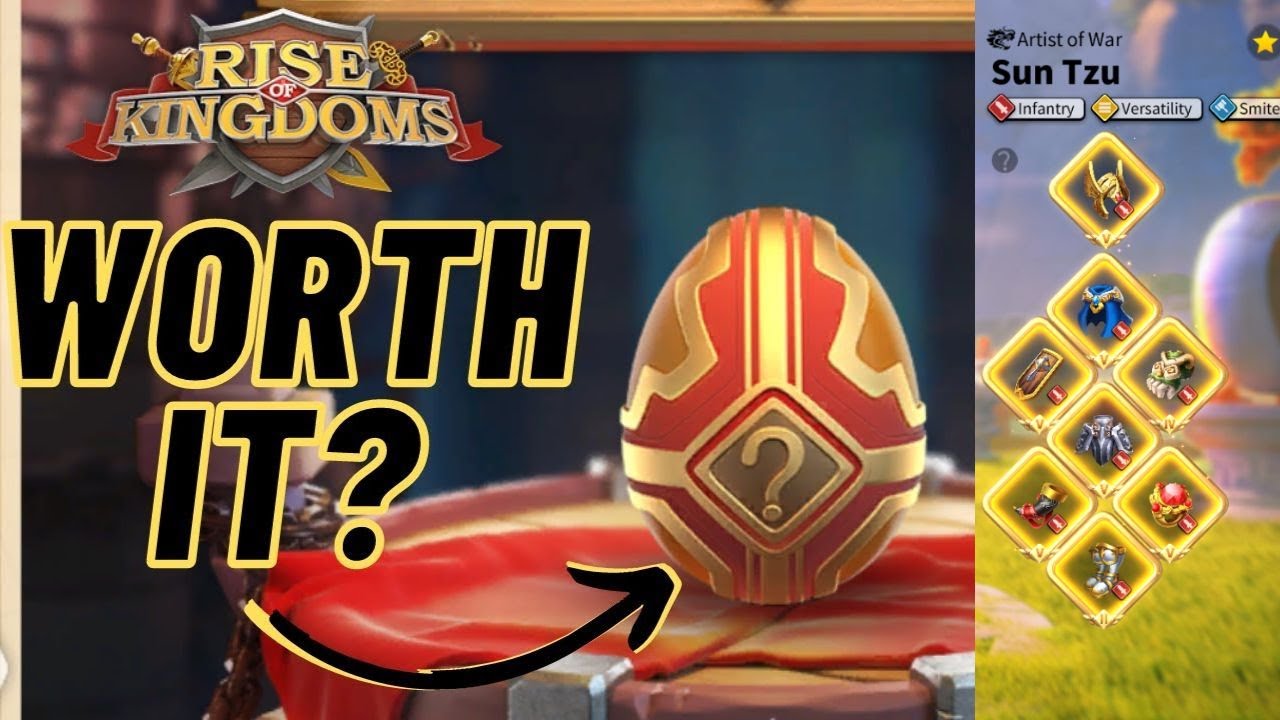 RoK Egg Event 180 Pulls- Forging Legendary