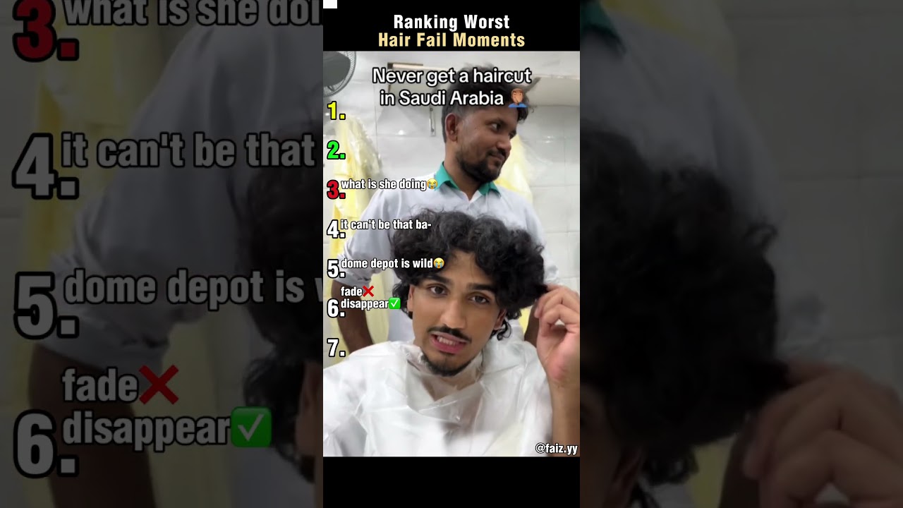 Ranking najgorszych moment&oacute;w, w kt&oacute;rych zawodziły włosy #tiktok #usa #hairfail #hairfails