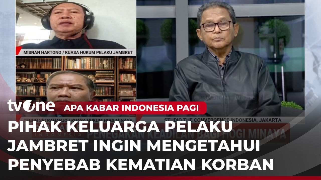 Kuasa Hukum Sebut Keluarga Pelaku Jambret Ingin Mendapatkan Keadilan | AKIP tvOne