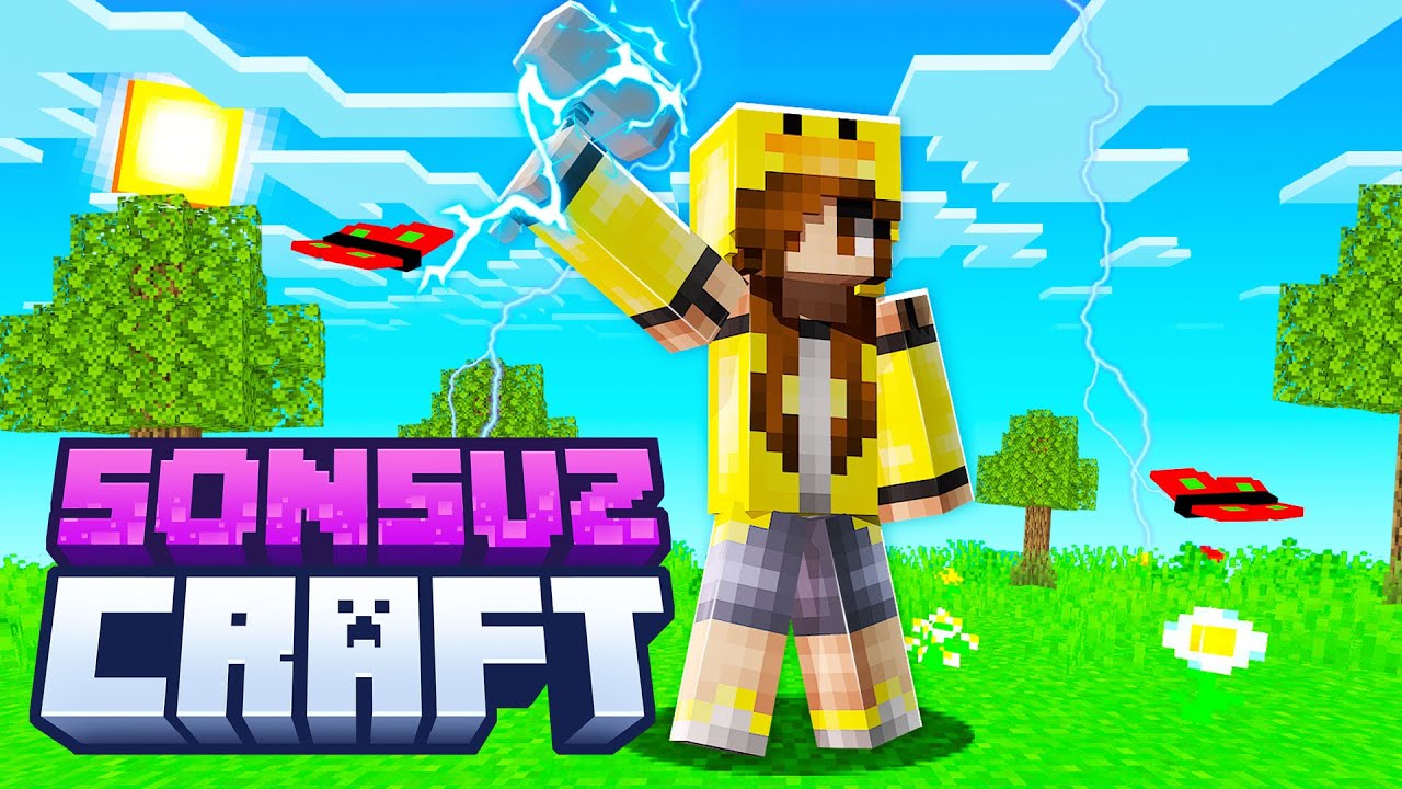 SONSUZCRAFT - SÜPER KAHRAMAN OLUYORUZ - AVENGERS THOR OLMAK #2 - minecraft