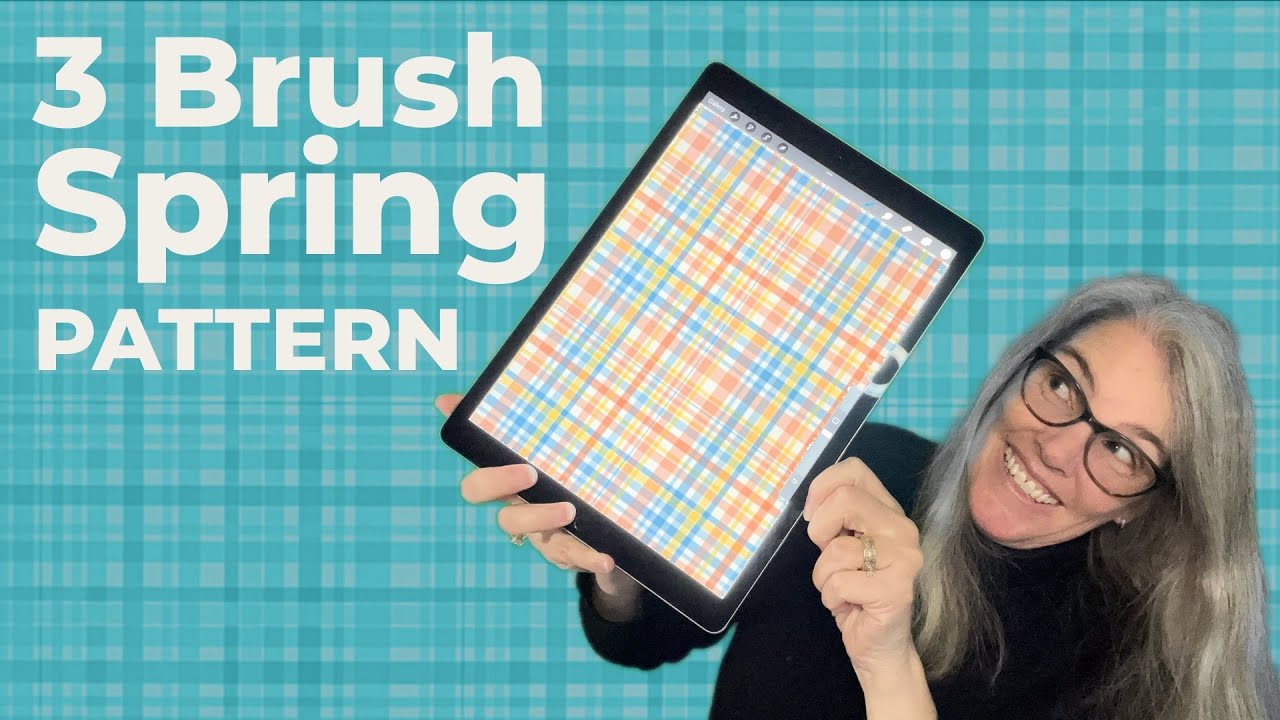 Make a Madras Plaid Pattern in Procreate