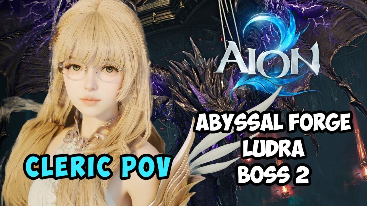 Sanctuary Abyssal Forge Ludra Boss 2 | Cleric POV | Aion 2 Indonesia